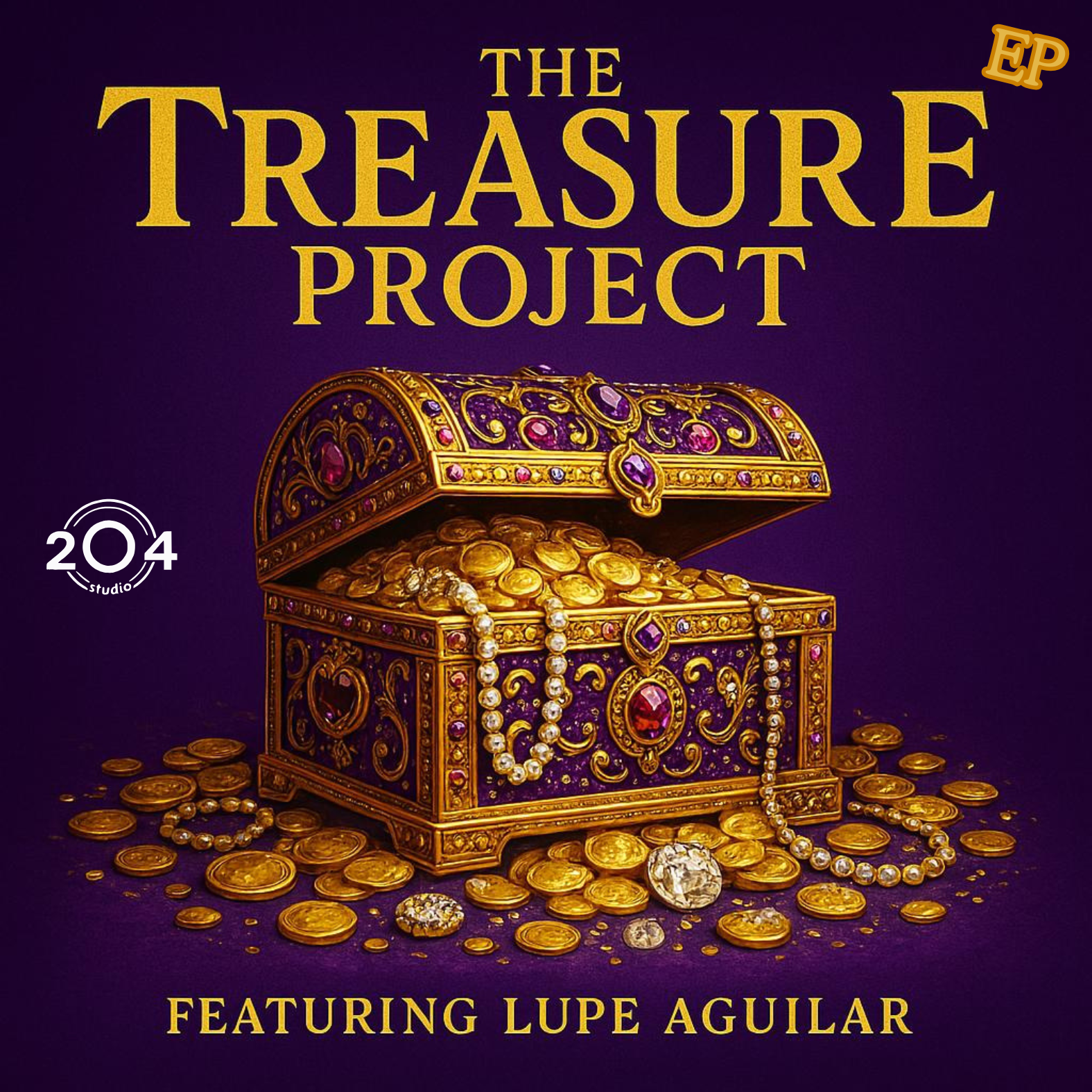 The Treasure Project featuring Lupe Aguilar EP. Digital Download Record. Coming soon!